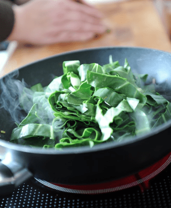 Ricetta per Seppioline alle bietole