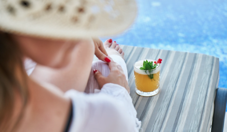 Bowl di The e Frutta  Cocktail alcolico  come farlo